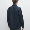 Slim Fit -kauluspaita, 100 % pellavaa Slim Fit -kauluspaita, 100 % pellavaa
