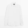 Slim Fit -kauluspaita, 100 % puuvillapopliini Slim Fit -kauluspaita, 100 % puuvillapopliini