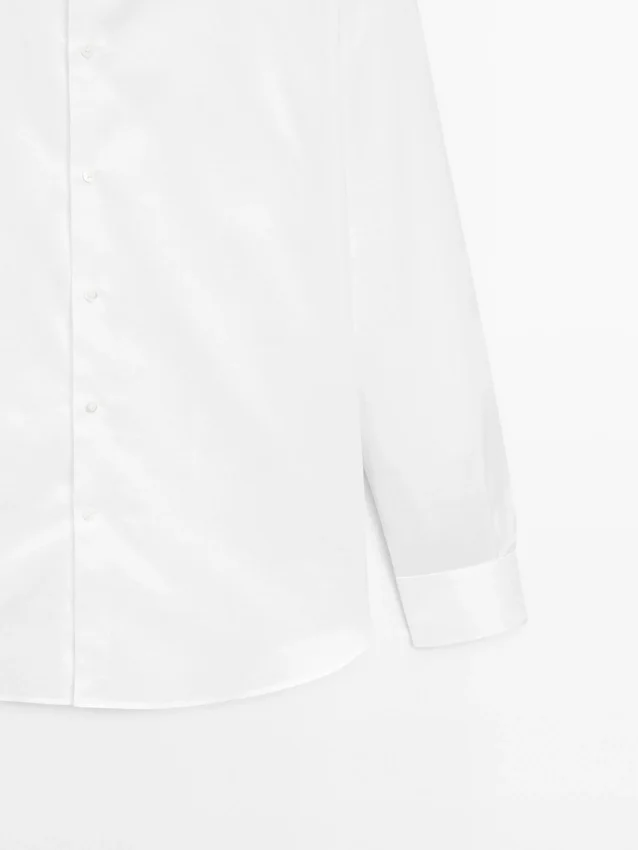 Slim Fit -kauluspaita, 100 % puuvillatwilliä Slim Fit -kauluspaita, 100 % puuvillatwilliä