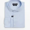 Slim Fit -kauluspaita, jossa on hienoja raitoja Slim Fit -kauluspaita, jossa on hienoja raitoja