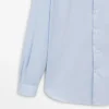 Slim Fit -kauluspaita, jossa on hienoja raitoja Slim Fit -kauluspaita, jossa on hienoja raitoja