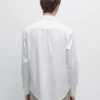 Slim Fit -kauluspaita joustavasta puuvillaseoksesta Slim Fit -kauluspaita joustavasta puuvillaseoksesta