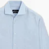 Slim Fit -kauluspaita, mikroruudullinen, 100 % puuvillaa Slim Fit -kauluspaita, mikroruudullinen, 100 % puuvillaa