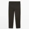 Slim Fit -puuvillahousut Slim Fit -puuvillahousut