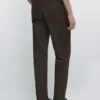 Slim Fit -puuvillahousut Slim Fit -puuvillahousut