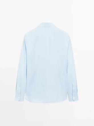 Slim Fit -raita-kauluspaita