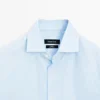 Slim Fit -raita-kauluspaita Slim Fit -raita-kauluspaita