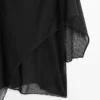 Surplice-mallinen pellavaseos-kapetoppi Surplice-mallinen pellavaseos-kapetoppi