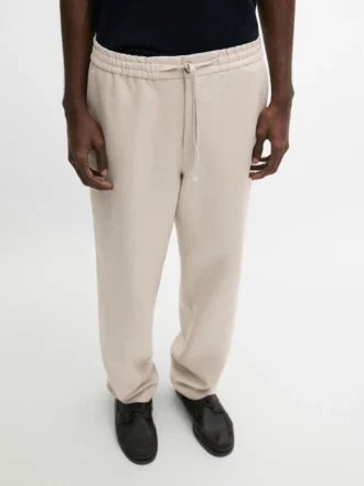 Total Look -pellavahousut vyötärökoristeella