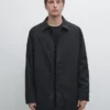 Vettä hylkivä kangas Trenchcoat Vettä hylkivä kangas Trenchcoat