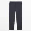 Villaiset houndstooth-housut Villaiset houndstooth-housut