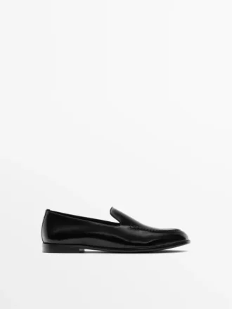 Viralliset nahkaiset loaferit